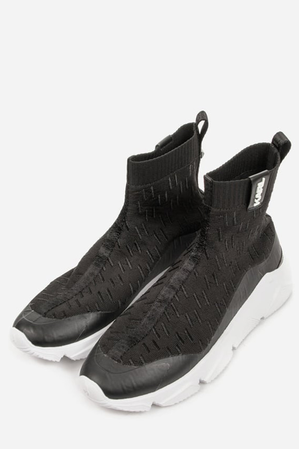 ΜΠΟΤΑΚΙΑ KARL LAGERFELD - K00 BLACK KNIT TEXTILE